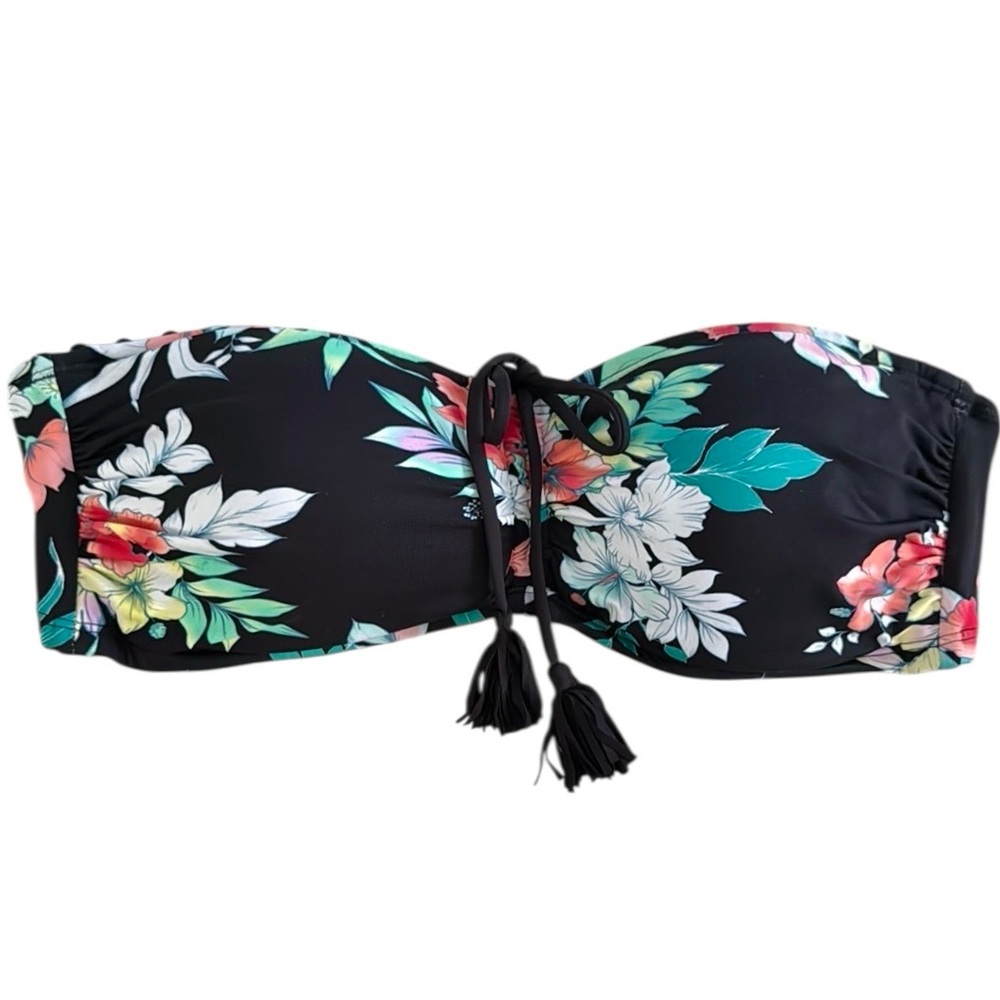Tommy Bahama Floral Springs Bandeau Top - Picture 2 of 11